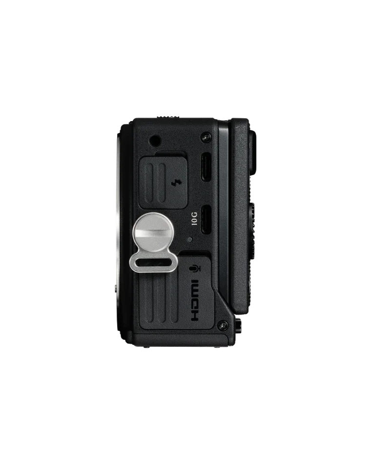 Sigma FP2 camera body side view with ports and HDMI marking, black