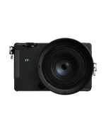 Sigma FP2 mirrorless camera body with lens attached, black