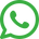 Green WhatsApp logo on a white background